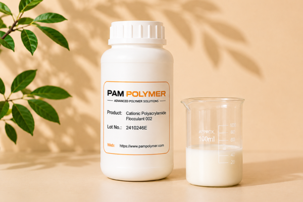 Cationic Polyacrylamide Flocculant Application Cationic PAM Powder Product
